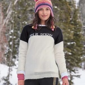 Sundance Let it Snow Sweater XS